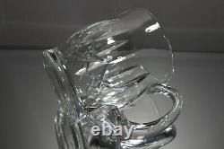 Vintage Signed Waterford Cut Crystal Kildare 5 3/4 Jug Water Pitcher MINT 38oz