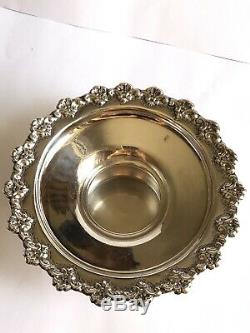 Vintage Sterling Silver 925 Hand Washing Cup & Saucer Last Water Set 138.5 Gram