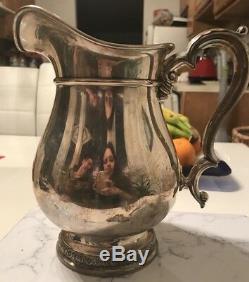 Vintage Sterling Silver International Prelude Large Water Pitcher E95 4 1/4 Pint