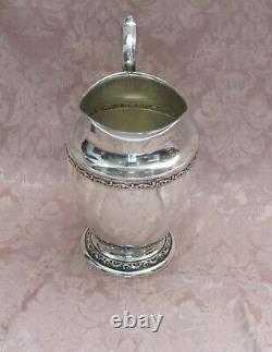 Vintage Sterling Silver Reed & Barton Tara X841 7hp Water Pitcher