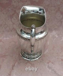 Vintage Sterling Silver Reed & Barton Tara X841 7hp Water Pitcher