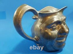 Vintage Sunny Jim/John Barleycorn Reed & Barton/Savvy Pewter Jug Water Pitcher