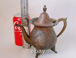 Vintage Teapot Antique Copper Water Pitcher Jug