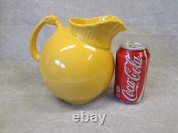 Vintage VISTOSA Taylor Smith Art Pottery Ball Water Serving Pitcher Jug YELLOW