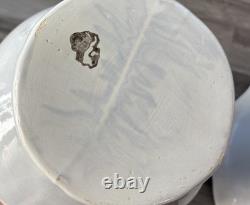 Vintage Water Pitcher And Basin Extra Large Ceramic Floral Design Bathing Washin