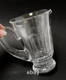 Vintage Waterford Crystal Sheila Large Water Jug Pitcher Signed