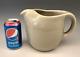 Vintage C. 1949 Russel Wright Sterling China Suede Grey Gray Large Water Pitcher