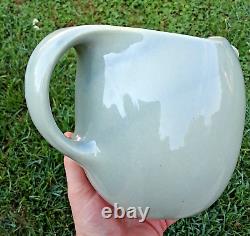 Vintage c. 1949 RUSSEL WRIGHT Sterling China Suede Grey Gray Large Water Pitcher