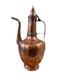 Vtg Large Middleeastern Copper Water Ever/jug Withhinged Lid Handmade De Pitcher