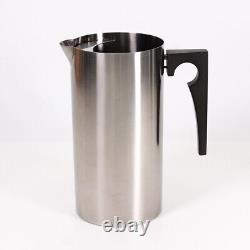 Vtg MCM Stelton Cylinda Line Water Jug Pitcher Ice Lip Arne Jacobsen Barware