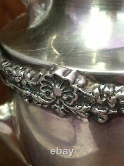 WATER PITCHER! STERLING 925 SILVER CLASSIC CONQUISTADOR MEXICO. 334g