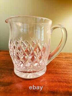WATERFORD CRYSTAL Lismore Clear Water Jug Pitcher Carafe Container Vessel