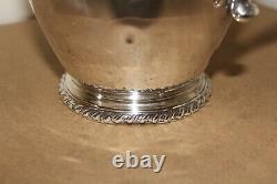 Wallace Rose Point Sterling Silver Water Pitcher 22.5 ounces or 639 grams