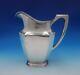 Wallace Sterling Silver Water Pitcher #2300 4 Pints 21.8 Ozt. 9 Tall (#4936)