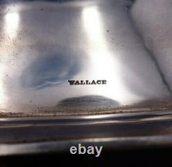 Wallace Sterling Silver Water Pitcher #2300 4 Pints 21.8 ozt. 9 Tall (#4936)
