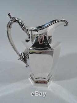 Wallace Water Pitcher 515 Antique Art Deco American Sterling Silver