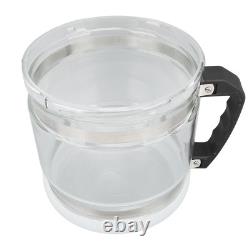Water Distiller Glass Pitcher, 4L Glass Jug Collection Bottle for Countertop