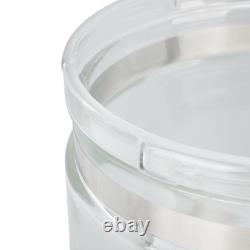 Water Distiller Glass Pitcher, 4L Glass Jug Collection Bottle for Countertop