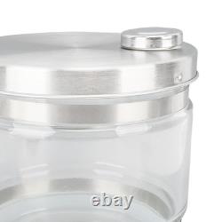 Water Distiller Glass Pitcher, 4L Glass Jug Collection Bottle for Countertop