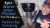 Water Filter Pitcher For Well Water Camping Vanlife And Overland