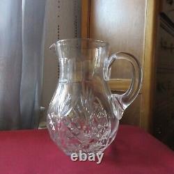 Water Jug Crystal Pitcher From Saint Louis Model Odessa