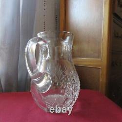 Water Jug Crystal Pitcher From Saint Louis Model Odessa