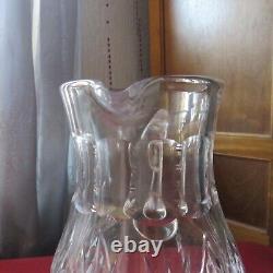 Water Jug Crystal Pitcher From Saint Louis Model Odessa