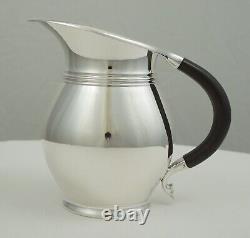 Water Jug, Vintage English Sterling Silver, High Quality, London 1933, 376g