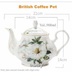 Water Kettle Coffee Teapot Afternoon Flower Pot Big Volume Pitcher Jug Drinkware
