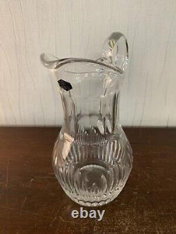 Water Or Orangeade Jug In Saint Louis Crystal Model 2