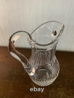 Water Or Orangeade Jug In Saint Louis Crystal Model 2