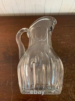 Water Or Orangeade Jug In Saint Louis Crystal Model 2