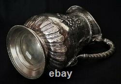 Water Pitcher, Classical, Gorham silverplate, 2qt, Lewis Sherry, NYC, 11