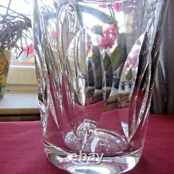 Water Pitcher Saint Louis Crystal Jug Model Jersey Signed 2