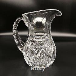 Waterford Archive Crystal Water Pitcher Jug Large 64 oz. 8.5 Made in Ireland