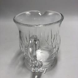 Waterford Crystal Kildare Pitcher Jug 38 oz 5.75 In Tall Clear Cut Water Juice