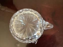 Waterford Crystal LISMORE 6 40 Ounce Ice Lip Water Jug Pitcher VTG