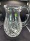 Waterford Crystal Large Lismore Water Serving Pitcher W Labels 8.25