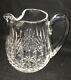 Waterford Crystal Lismore 32 Ounce Ice Lip Jug / Water Pitcher Marked On Bottom