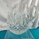 Waterford Crystal Lismore 42 Ounce Ice Lip Jug / Water Pitcher Marked On Bottom