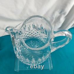 Waterford Crystal Lismore 42 Ounce Ice Lip Jug / Water Pitcher Marked on Bottom