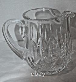 Waterford Crystal Lismore 6 32 Ounce Water PITCHER Jug with Ice Lip