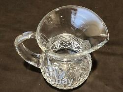 Waterford Crystal Waterville Water Pitcher Jug 7 1/2 H at Spout 44 OZ New Mark