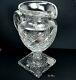Waterford Ireland Crystal Arcade Pitcher Pedestal Vase Water Jug, Cut Crystal