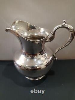 Whiting sterling silver water pitcher #4327