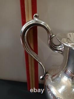 Whiting sterling silver water pitcher #4327