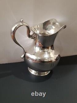 Whiting sterling silver water pitcher #4327