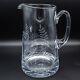William Yeoward Crystal Wisteria Water Pitcher Jug 7 1/2 Free Usa Shipping