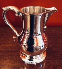 Wonderful large water jug. 38.8 Ounces S. J. Shrubsole London 1969