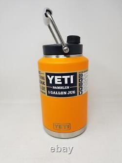 YETI Rambler Gallon Jug Vacuum Insulated, Stainless Steel with MagCap, King Crab